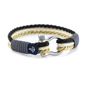 Maritimes Armband aus Segeltau