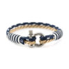 Bracciale marittimo realizzato con corda da vela
